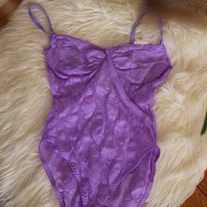 Vintage Christian Dior Lace Teddy